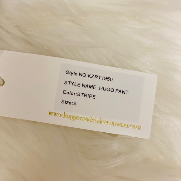 🎉Sale🎉 Kopper & Zink Hugo Striped Bikini Bottoms - Picture 7 of 7